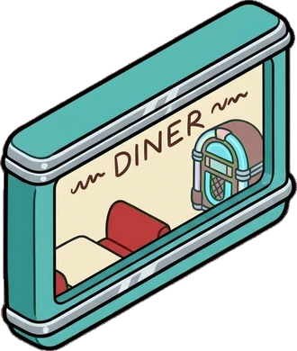 Windows, a sticker from the The Diner world