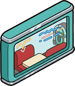 Windows, a sticker from the The Diner world
