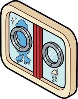 Windows, a sticker from the The Diner world