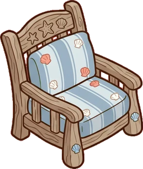 Armchairs, a sticker from the Seaside Cottage world