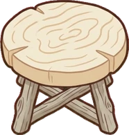 Coffee tables, a sticker from the Seaside Cottage world