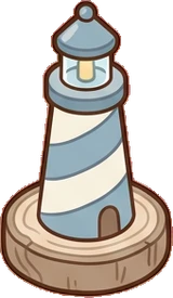 Collectibles, a sticker from the Seaside Cottage world