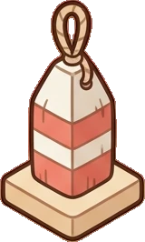 Collectibles, a sticker from the Seaside Cottage world