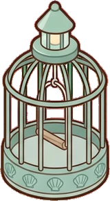 Pet beds and homes, a sticker from the Seaside Cottage world