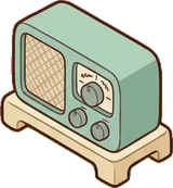 Gadgets and devices, a sticker from the Seaside Cottage world