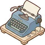 Gadgets and devices, a sticker from the Seaside Cottage world