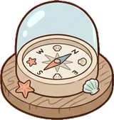 Gadgets and devices, a sticker from the Seaside Cottage world
