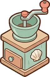 Gadgets and devices, a sticker from the Seaside Cottage world