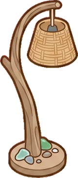 Floor lamps, a sticker from the Seaside Cottage world