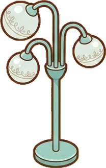Floor lamps, a sticker from the Seaside Cottage world