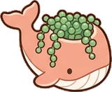 Small plants, a sticker from the Seaside Cottage world