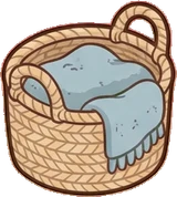 Shelf things, a sticker from the Seaside Cottage world