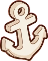 Shelf things, a sticker from the Seaside Cottage world