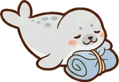 Cats and small animals, a sticker from the Seaside Cottage world