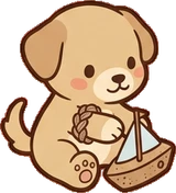 Cats and small animals, a sticker from the Seaside Cottage world