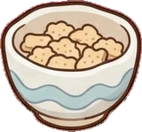 Food and drinks, a sticker from the Seaside Cottage world