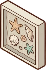 Wall art and frames, a sticker from the Seaside Cottage world