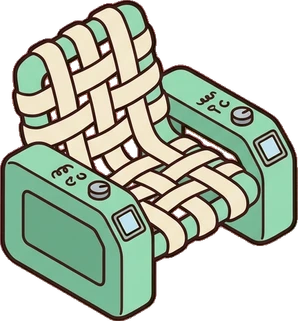 Armchairs, a sticker from the Space Cabin world