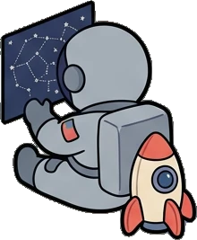 People together, a sticker from the Space Cabin world