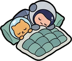 People together, a sticker from the Space Cabin world