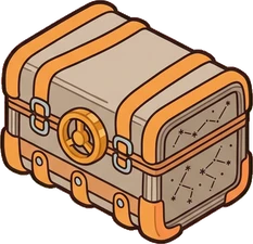 Chests and trunks, a sticker from the Space Cabin world