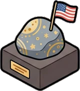 Collectibles, a sticker from the Space Cabin world
