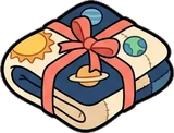 Collectibles, a sticker from the Space Cabin world