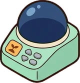 Gadgets and devices, a sticker from the Space Cabin world