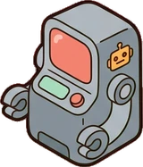 Gadgets and devices, a sticker from the Space Cabin world
