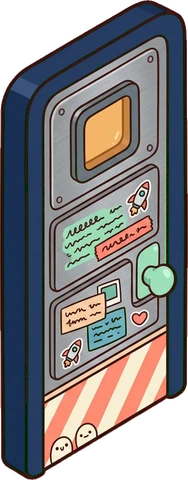 Doors, a sticker from the Space Cabin world