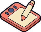 Hobby gear, a sticker from the Space Cabin world