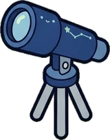 Hobby gear, a sticker from the Space Cabin world