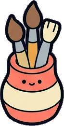 Hobby gear, a sticker from the Space Cabin world