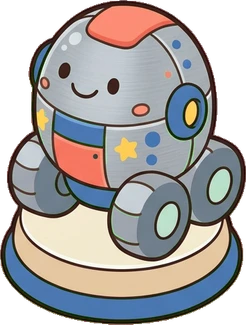 Big floor pieces, a sticker from the Space Cabin world