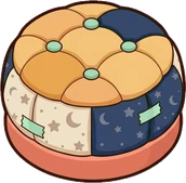 Poufs and ottomans, a sticker from the Space Cabin world