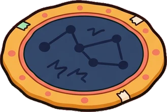 Rugs, a sticker from the Space Cabin world
