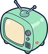Screens and monitors, a sticker from the Space Cabin world