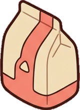 Shelf things, a sticker from the Space Cabin world