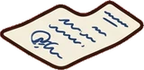 Shelf things, a sticker from the Space Cabin world