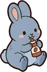 Cats and small animals, a sticker from the Space Cabin world