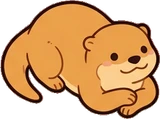 Cats and small animals, a sticker from the Space Cabin world
