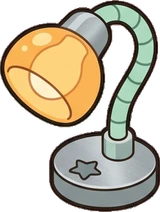 Candles and small lights, a sticker from the Space Cabin world