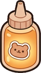 Candles and small lights, a sticker from the Space Cabin world