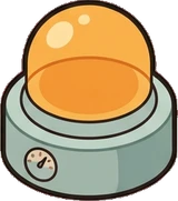 Candles and small lights, a sticker from the Space Cabin world