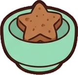 Food and drinks, a sticker from the Space Cabin world
