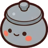 Food and drinks, a sticker from the Space Cabin world
