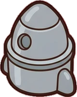 Food and drinks, a sticker from the Space Cabin world