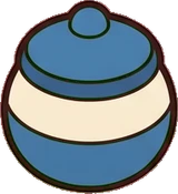 Food and drinks, a sticker from the Space Cabin world