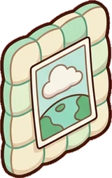 Wall art and frames, a sticker from the Space Cabin world