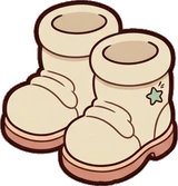 Bags, hats and shoes, a sticker from the Space Cabin world